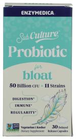 Sub Culture Probiotic Bloat 30 Cap