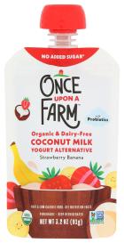 Coconut Yogurt Straw Ban Org 3.2 Oz
