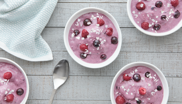 Berry Coconut Cream Delight