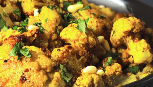 Turmeric Roasted Cauliflower Recipe