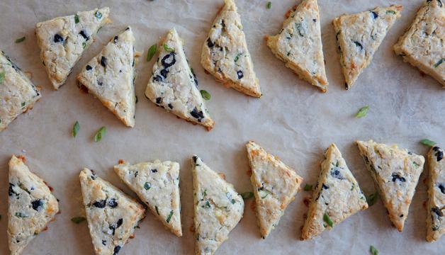 Savory Gluten-Free Olive Scones