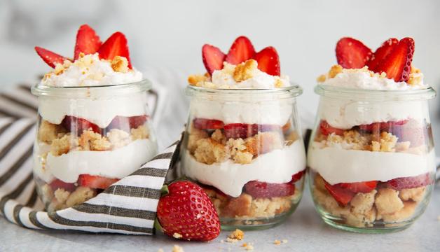 Strawberry Shortcake Parfaits