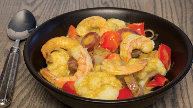 Easy Shrimp And Veggie Curry Recipe