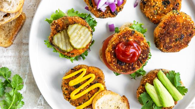 Easy Vegan Sweet Potato Sliders Recipe