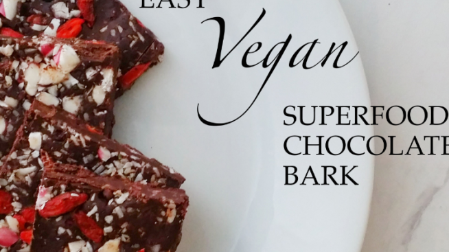 Vegan Holiday Chocolate Bark Recipe