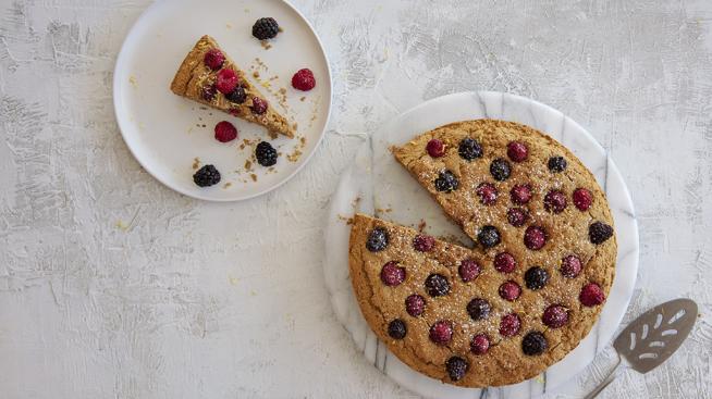 Berry Buttermilk Cake