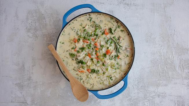 Chicken Pot Pie Soup