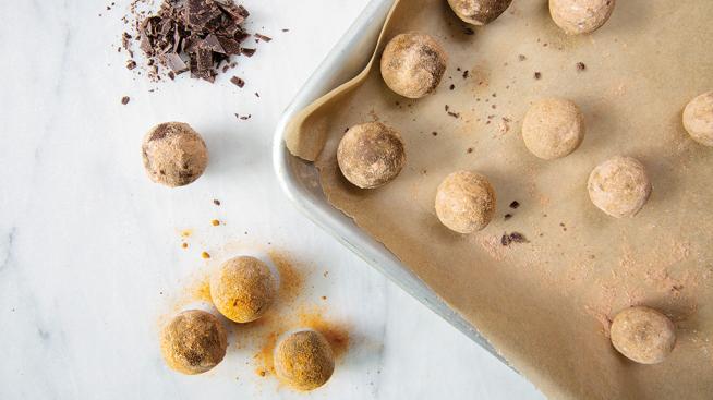 Natural Grocers Chocolate Turmeric Truffles
